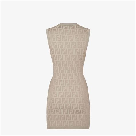 fendi dove grey knit dress|fendi clothing line.